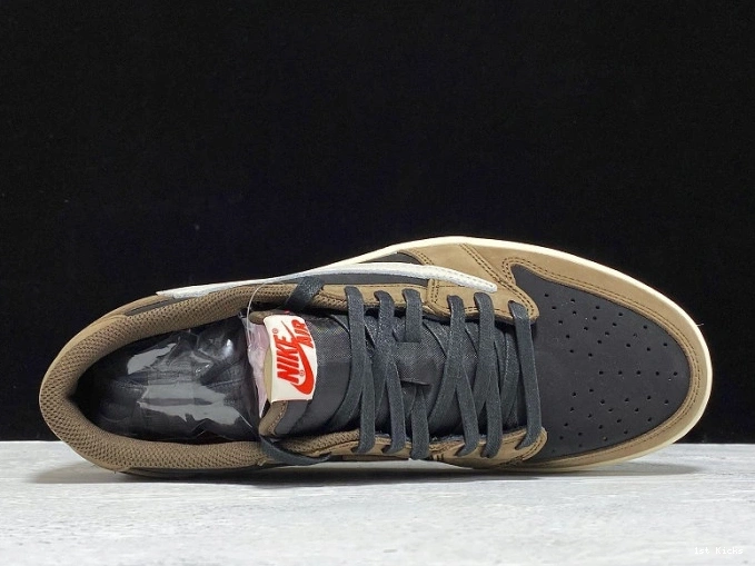1st Kicks Shoes Travis Scott OG Jordan Air SP Dark Low CQ4277-001 Mocha x 1 0822